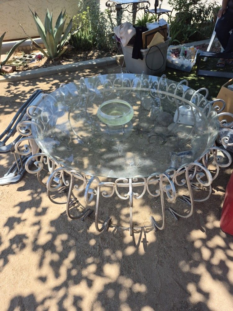 Round Glass Coffee Table