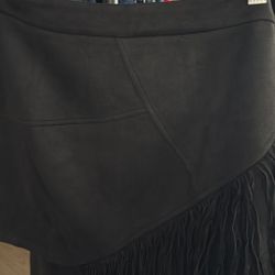 Suede Skirt Sz large 
