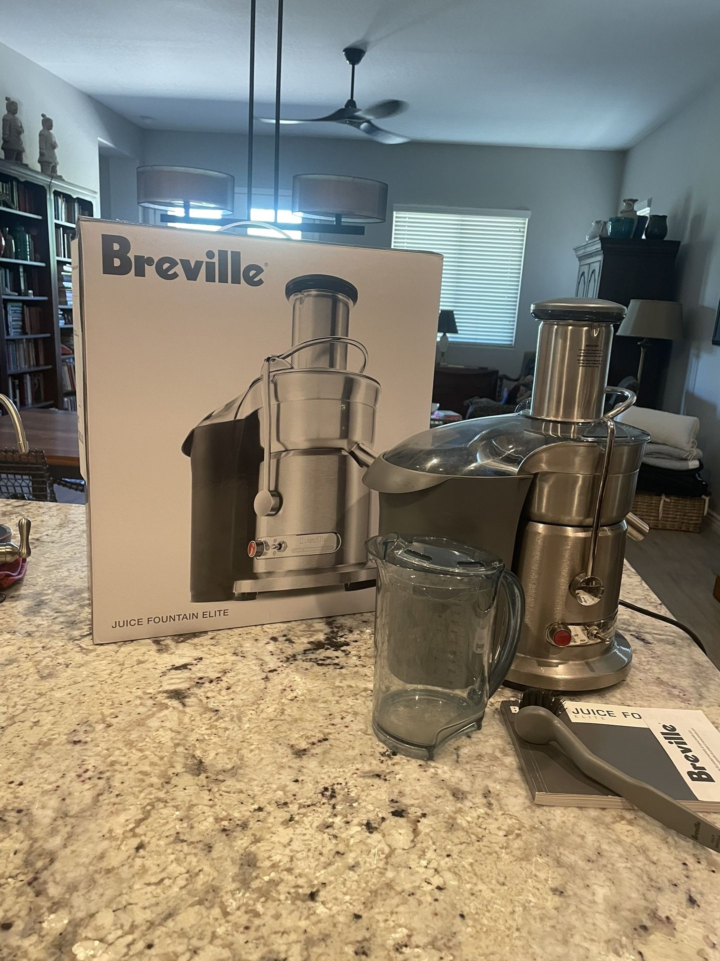 Breville Juicer Elite 800JEXL, Silver