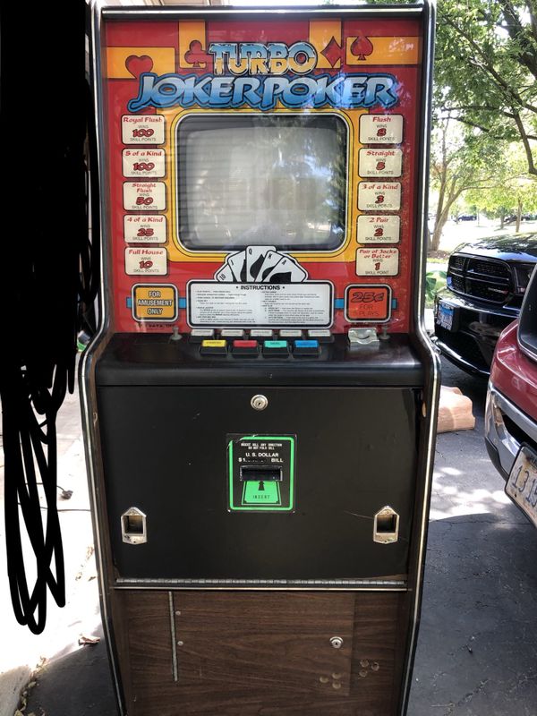 Turbo Joker Poker Machine for Sale in Plainfield, IL OfferUp