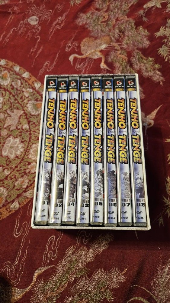 Tenjho Tenge Anime Dvd Box