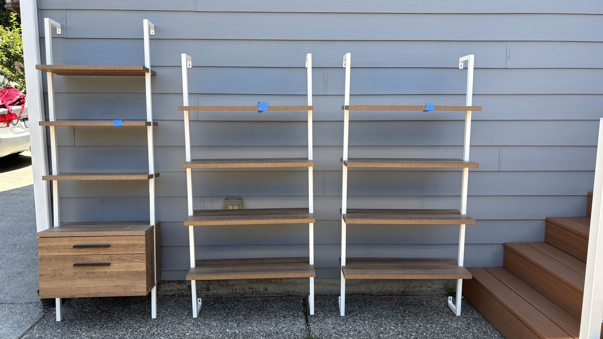 Floating Bookshelves - Pair