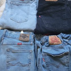 Boys Levi's Jeans Sizes 14 And 16 Regular 