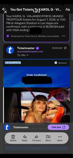 Karol G Concert Tickets
