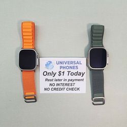 APPLE WATCH SERIES 5 40MM UNLOCKED NEW IN BOX $1 DOWN TODAY REST IN PAYMENTS.NO CREDIT CHECK 