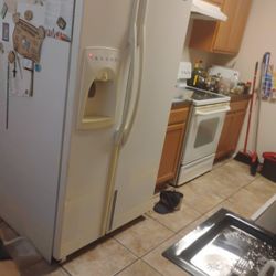 Amana 26 Cubic Ft. Side By Side Refrigerator 