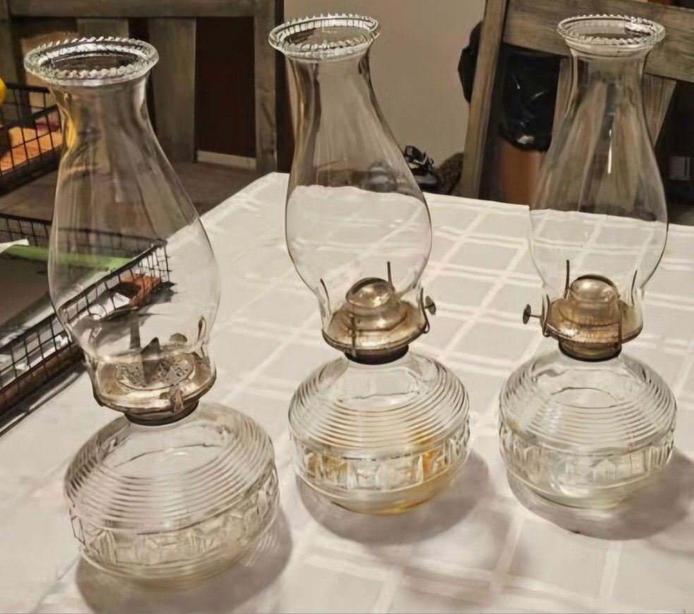 Vintage Oil Lamps