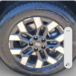 New 2026 Hyundai santa cruz Rims