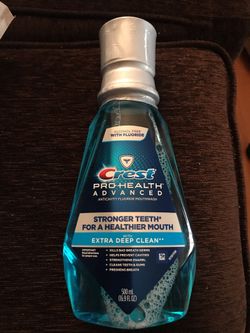 Crest pro health mouthwash $4.00