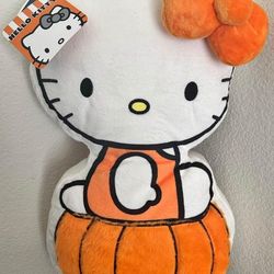 Hello Kitty Pumpkin Pillow