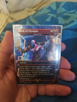Kratos secret lair cards magic the gathering