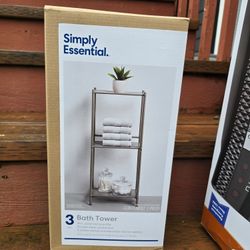 Simply Essential 3-Tier Bath Tower (New) 🛁