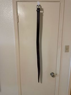 Leather belt size M
