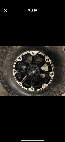 37”tires On17” Rims 