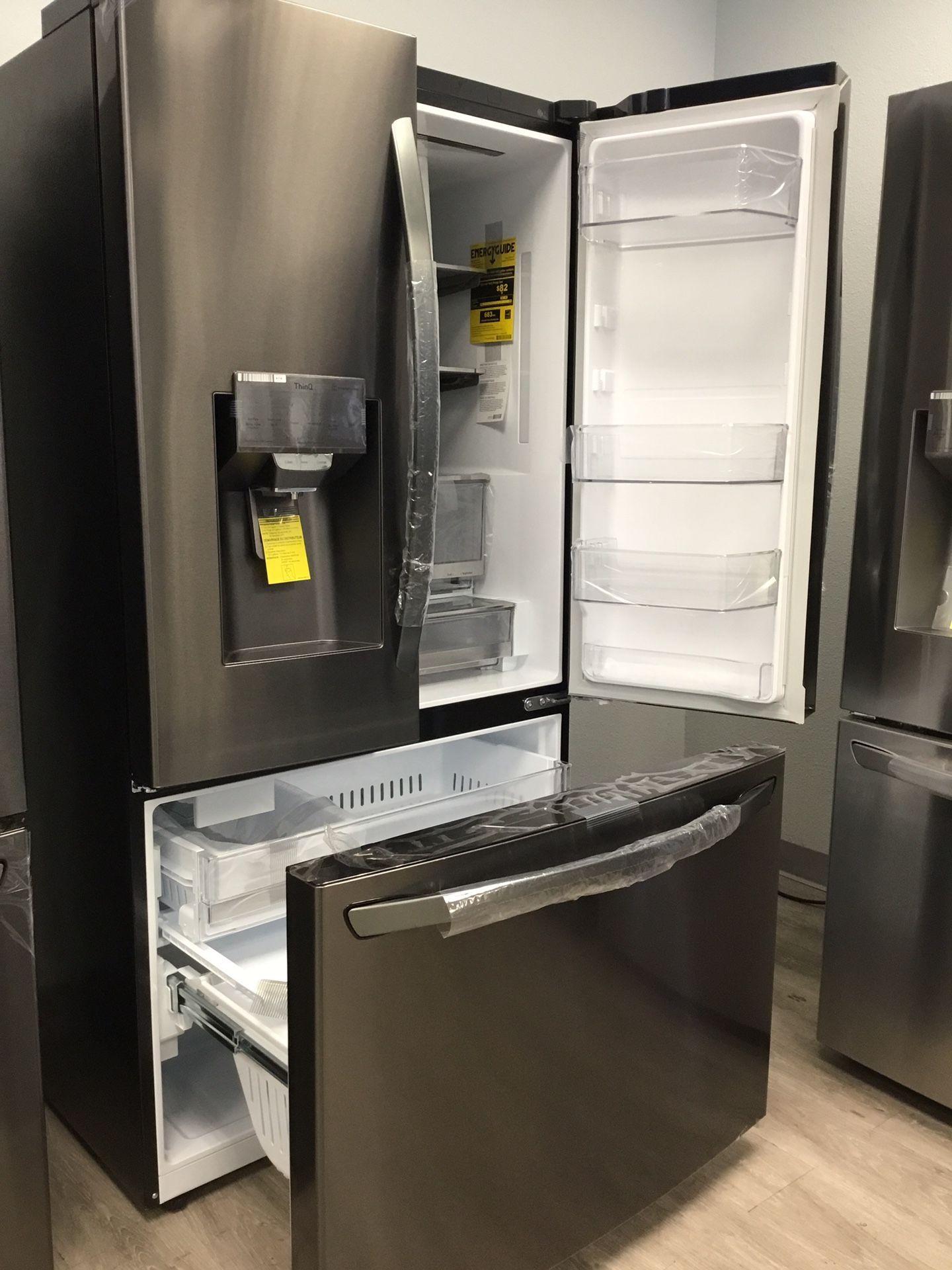 LG COUNTER-DEPTH / CRAFT ICE / Metal Interior / SMART HOME & WI-FI #2150