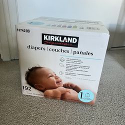 Kirkland Signature Size 1 Diapers 