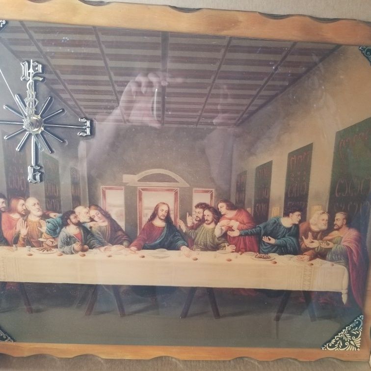 Last Supper Wall Clock