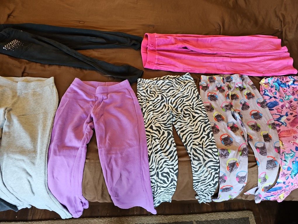 Girls Pants Size 7 To 8
