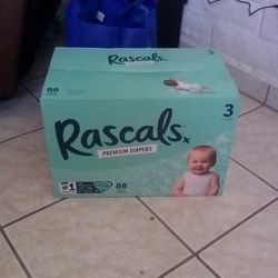 Size 3 Rascals Diapers