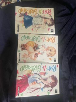 Rent a girlfriend manga volumes 1-3
