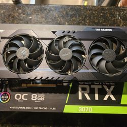 ASUS TUF NVIDIA RTX 3070 8GB GAMING GRAPHICS CARD GPU
