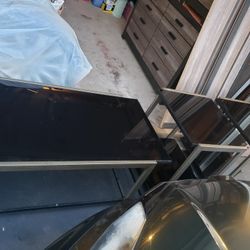 Coffee Table And 2 Side Small Tables