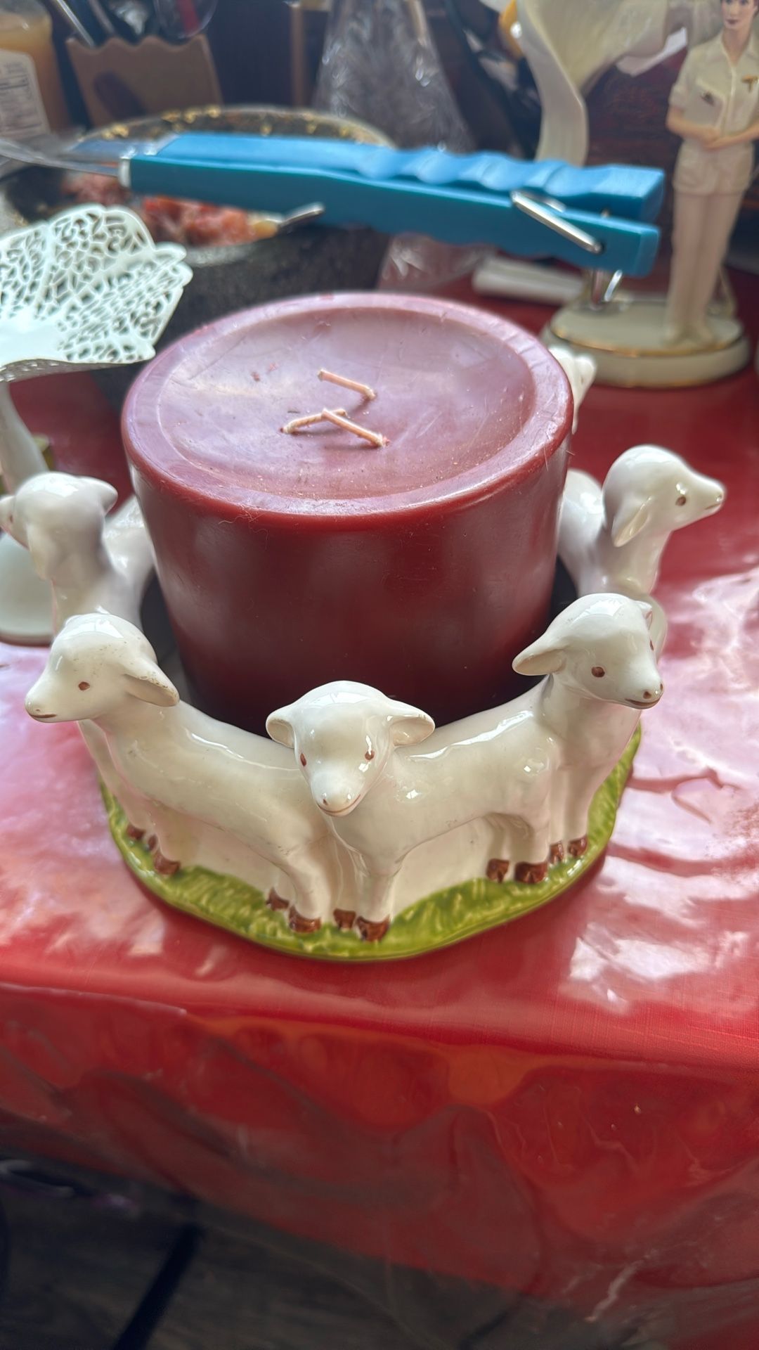 Beautiful Candle Holder Goats 🐐