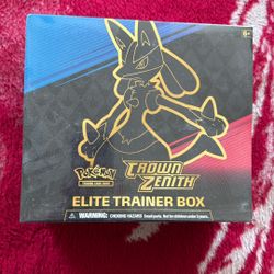 Crown Zenith Seal ETB Box $290.00