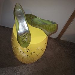 Alligator Print Olive Green 