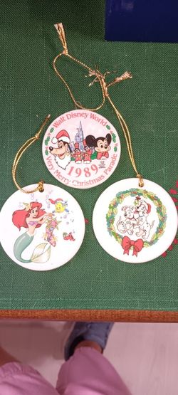 Disney Tis The Season Ornaments