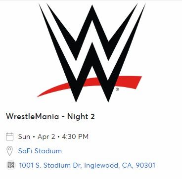 Wrestlemania Night 2 - Section C128