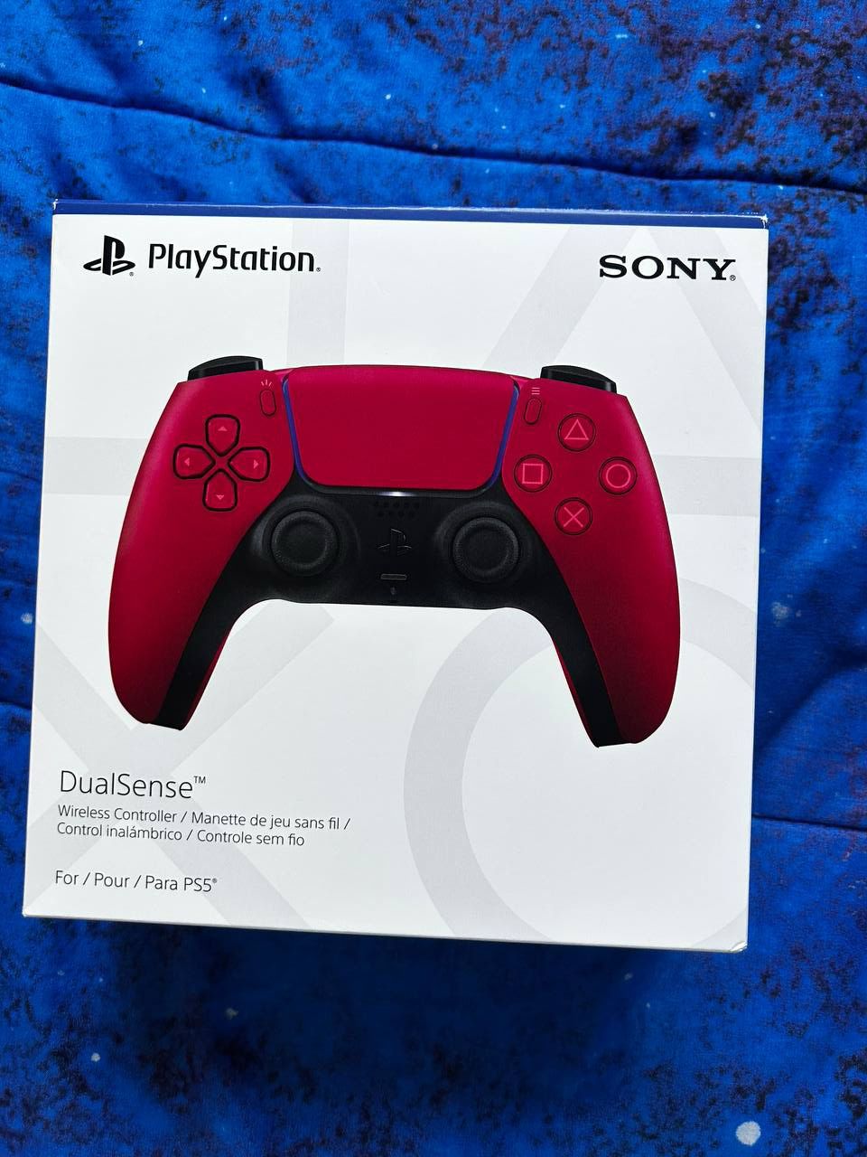 PS5 DuelSense Controller -Cosmic red