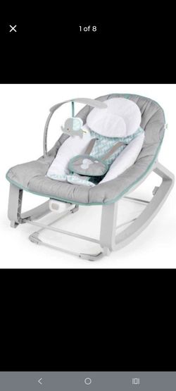 Ingenuity Keep Cozy 3-In-1 Grow With Me Baby Bouncer, Rocker (New)fully assembled