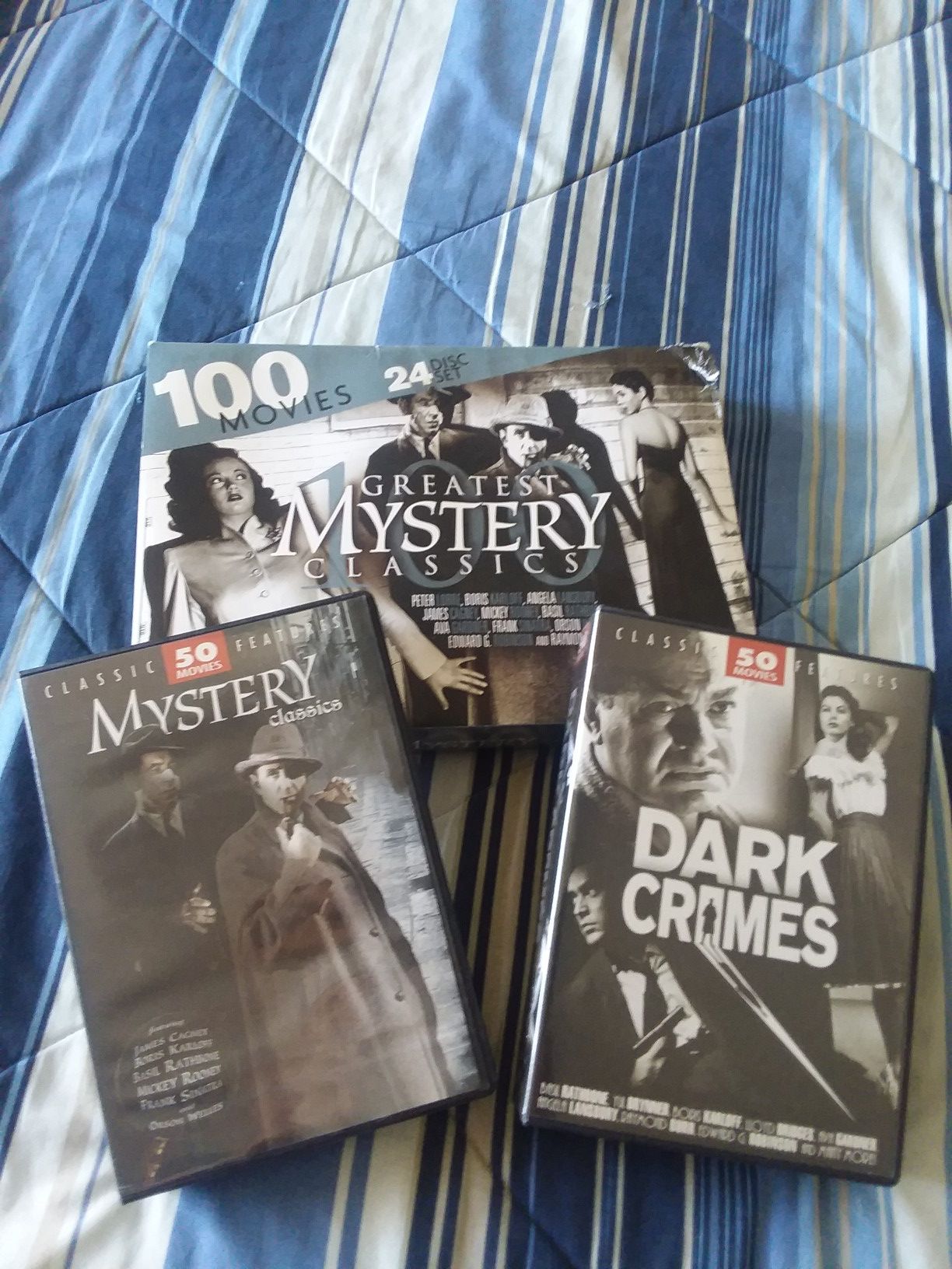 100 Greatest Mystery Movies DVD Set
