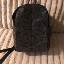 Black Gray Mixer Book Bag 