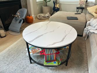 Round Marble Coffee table