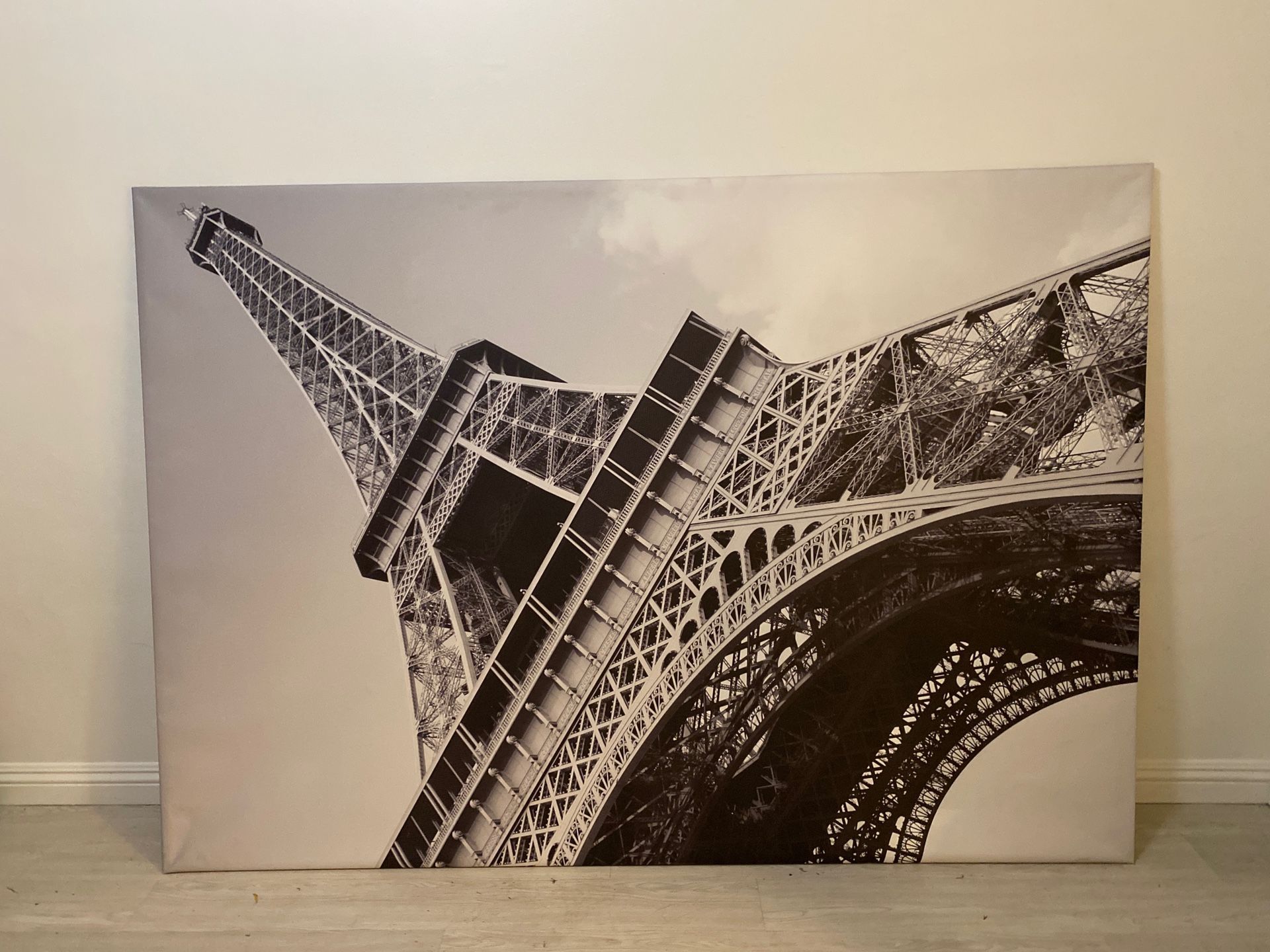 Large Eiffel Tower Frame on Canvas from Ikea