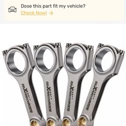 VW/Audi 1.8 Amd 2.0 Connecting Rods, Brand New 