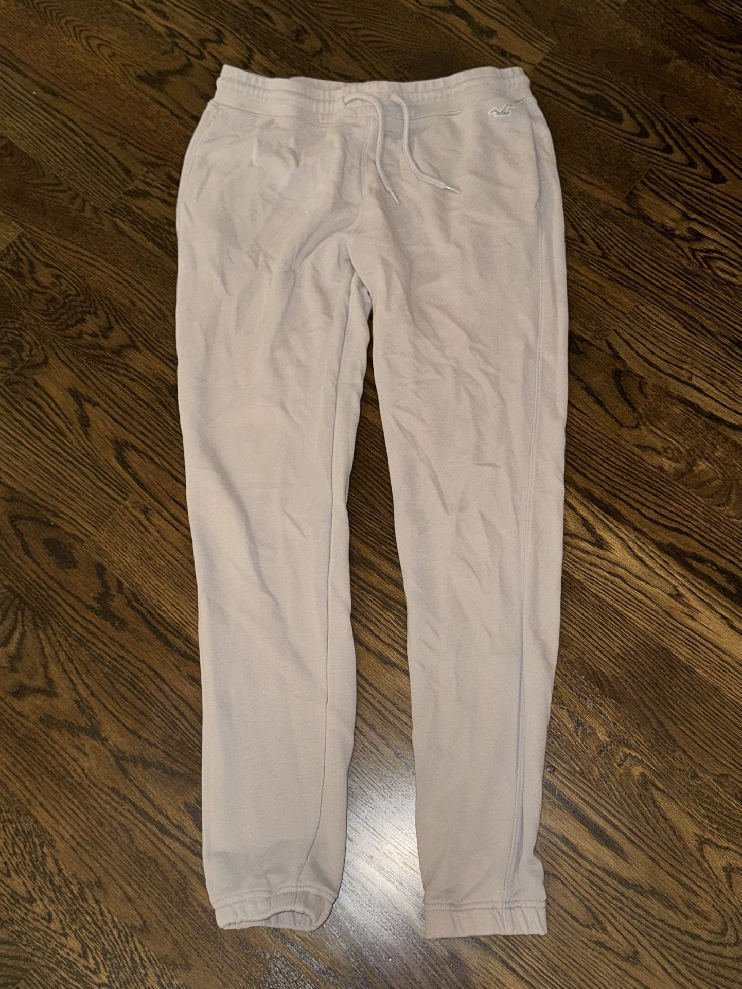 Men’s Hollister Grey Sweatpant Joggers, Size Medium