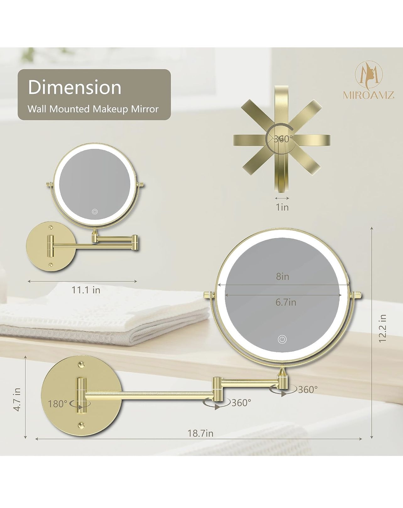 Wall Mounted Vanity 