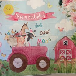 Farm Theme Birthday Decorations