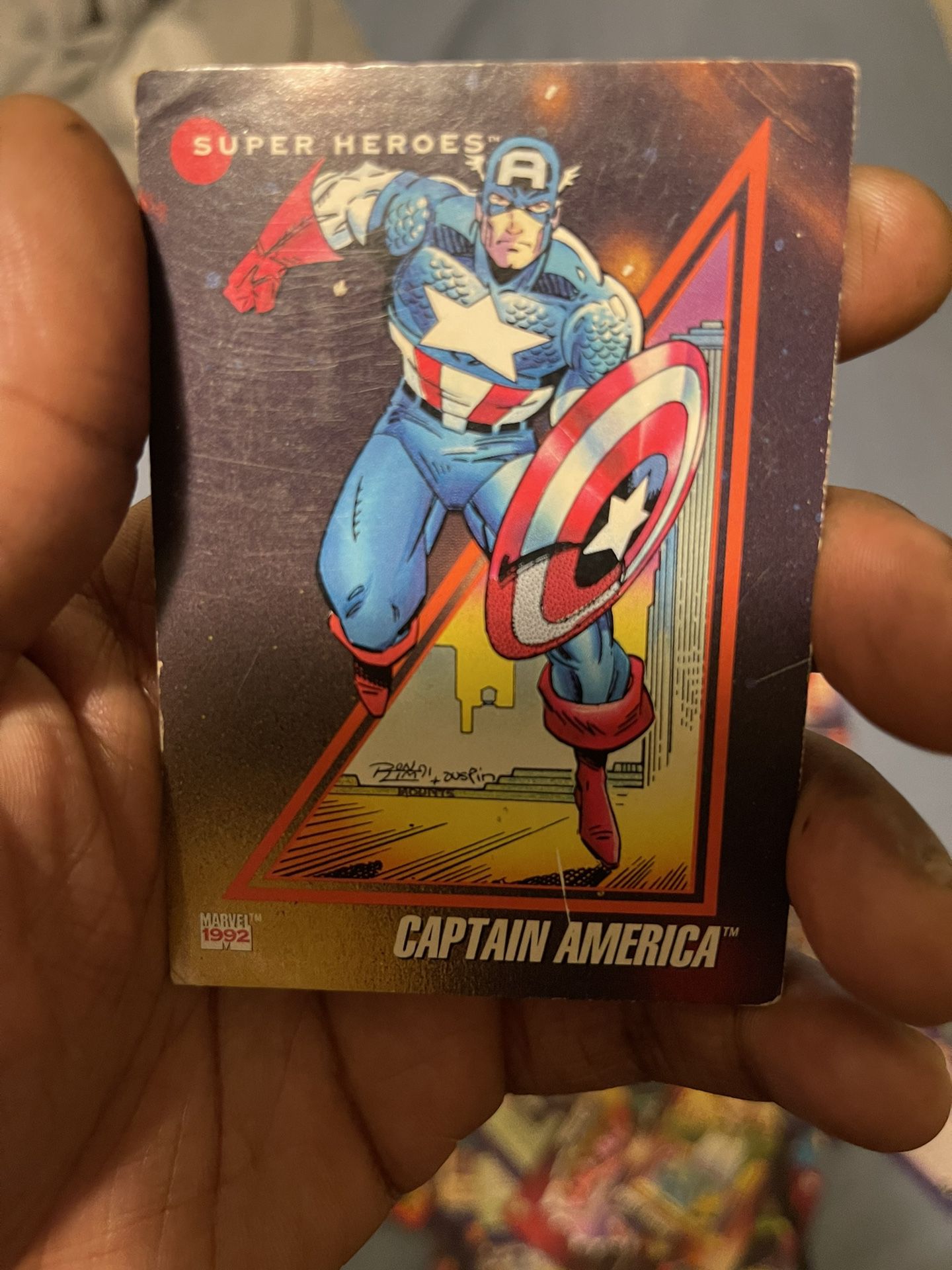 Captain America Classic card 