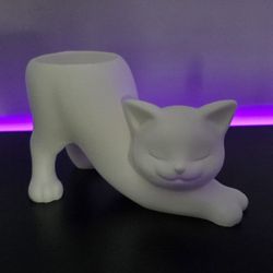 Cat Planter - Custom 3D Printed 
