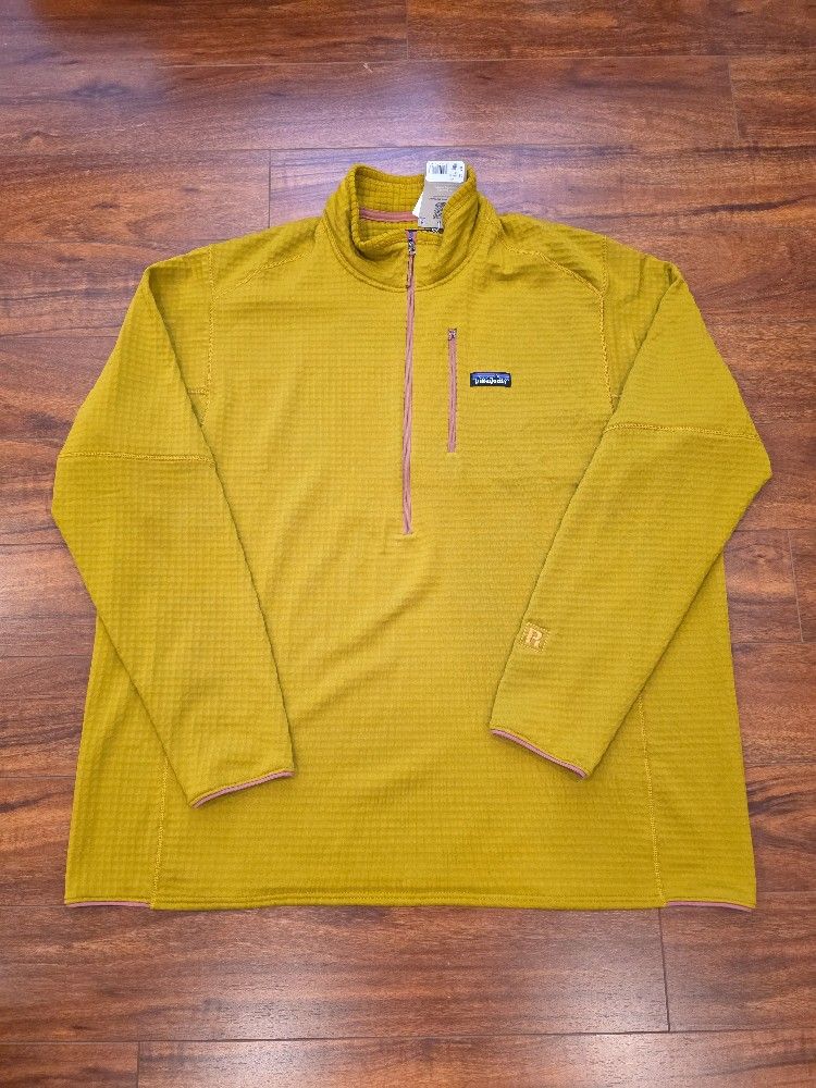 Patagonia Men's R1 Pullover Cosmic Gold Size 3XL