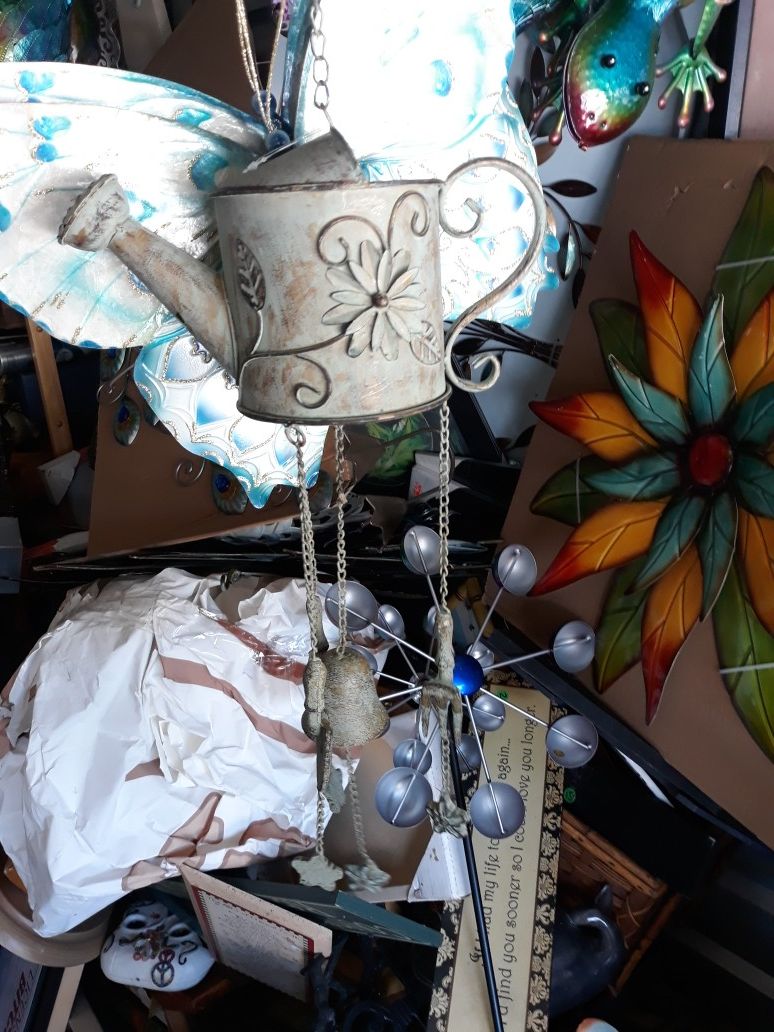 Cool cast iron Garden wind chime