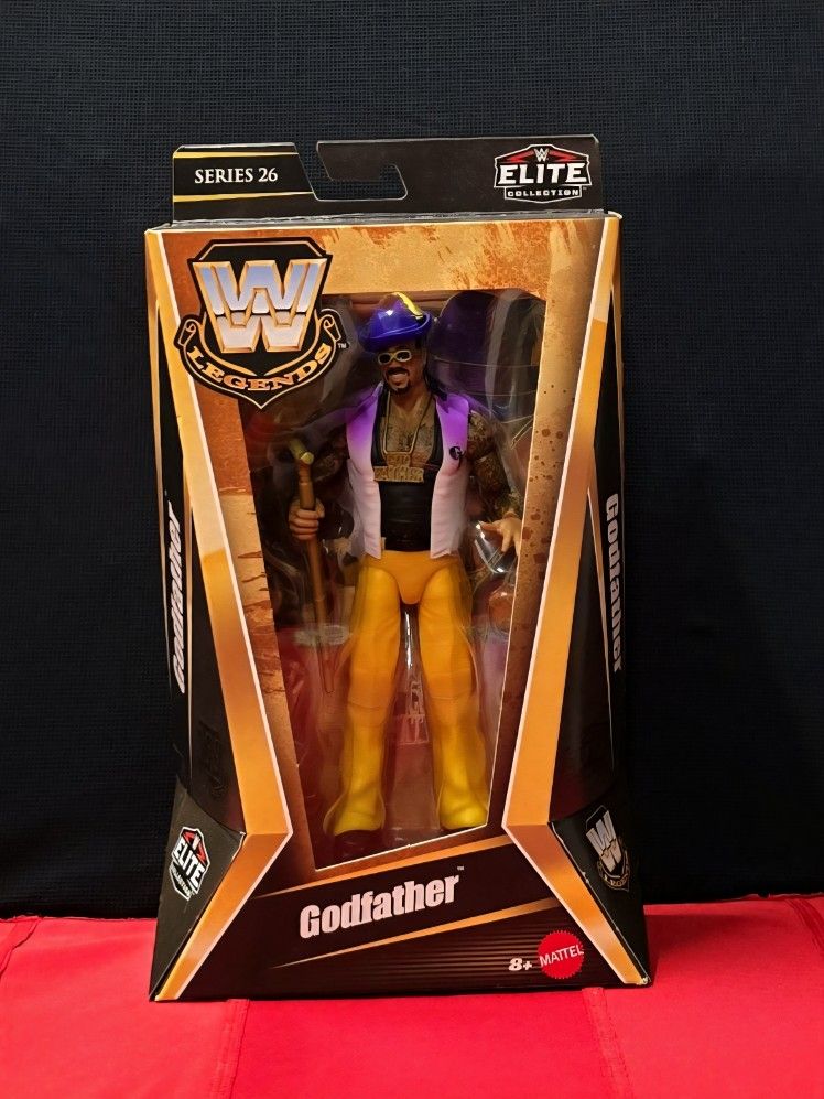 🤼♂️WWE Legends Elite Collection Series 26 Godfather action figure.