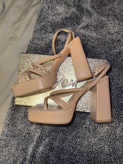 Nude Heels Size 10