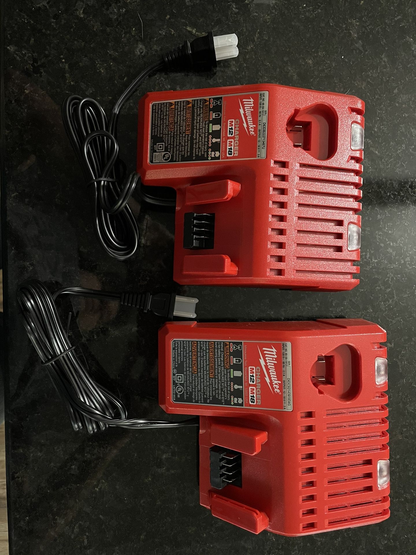 Milwaukee M12 M18 Charger