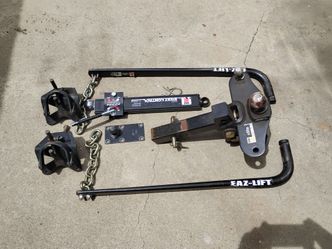 EAZ-lift trailer load leveling hitch, up to 10k trailer with sway control