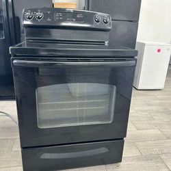 black oven/stove